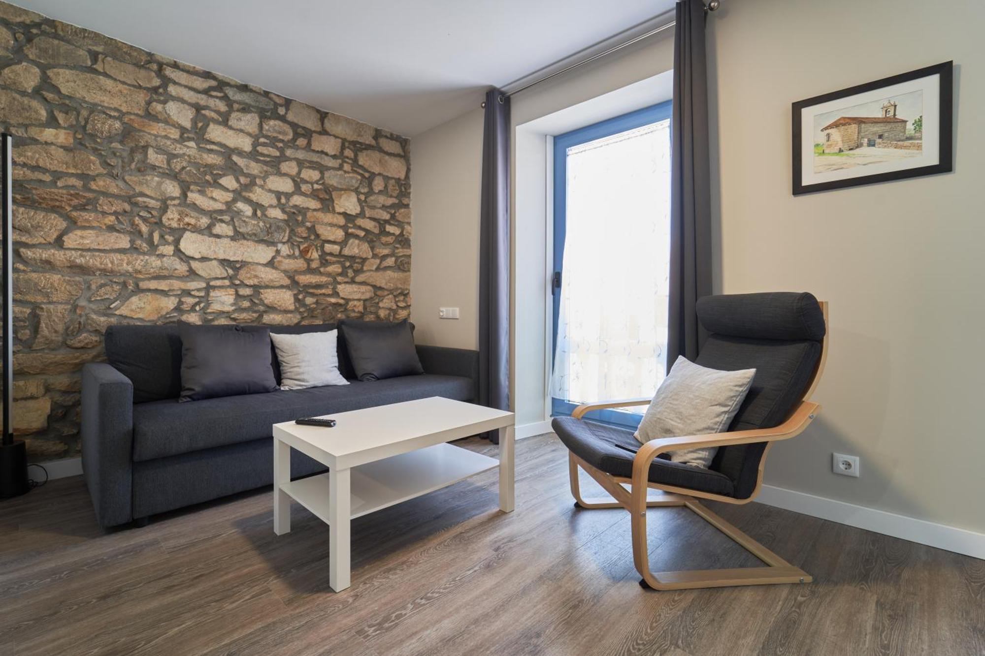 Apartamentos Carballal Palas de Rei Luaran gambar